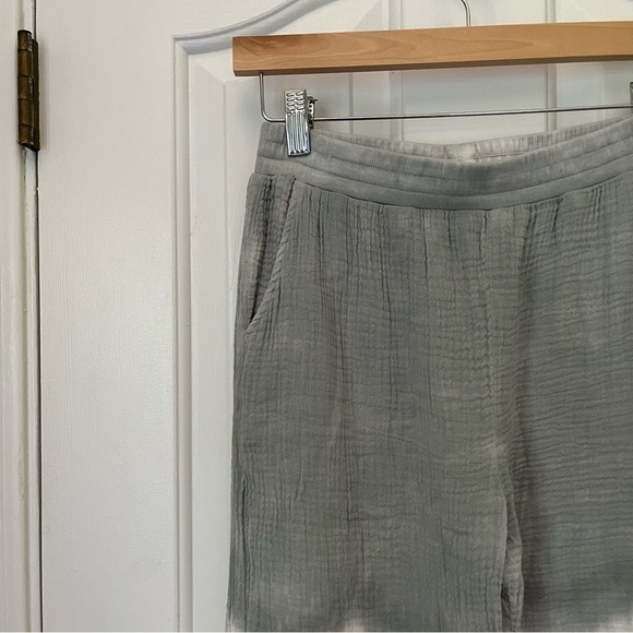 NWT Red Haute | Ombré Loungewear PJ Pants Gauze Slub Cotton Sz XS Comfy Wide Leg - Picture 5 of 8